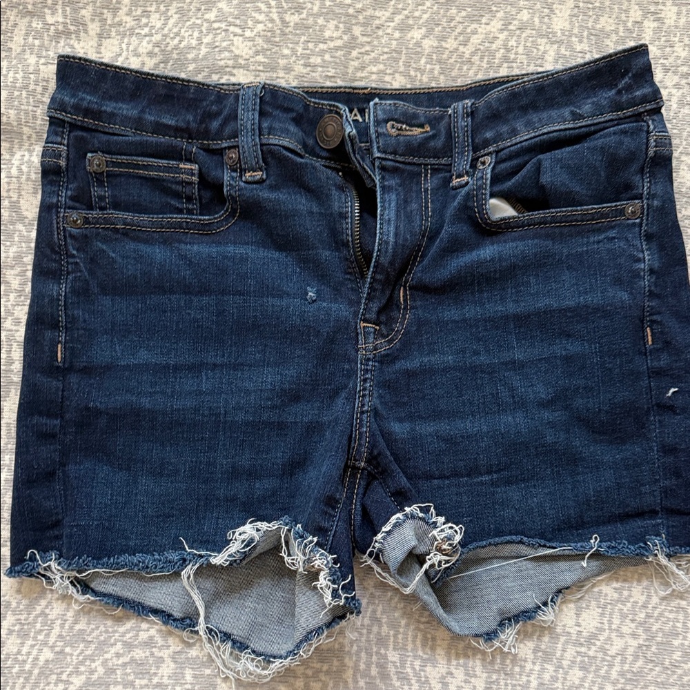 American Eagle Dark Blue Jean Shorts